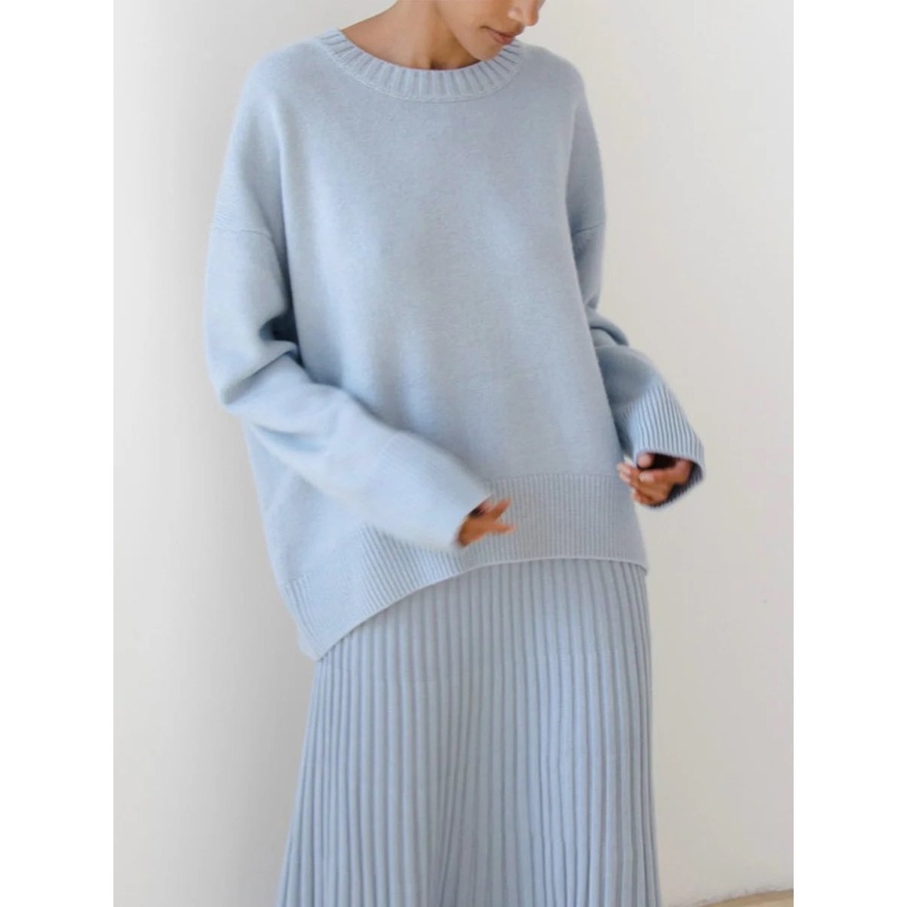 Commense Light Blue Candyfloss Pullover Sweater S… - image 6